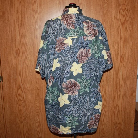 Chaps Ralph Lauren Hawaiian Button Shirt - Picture 5 of 9